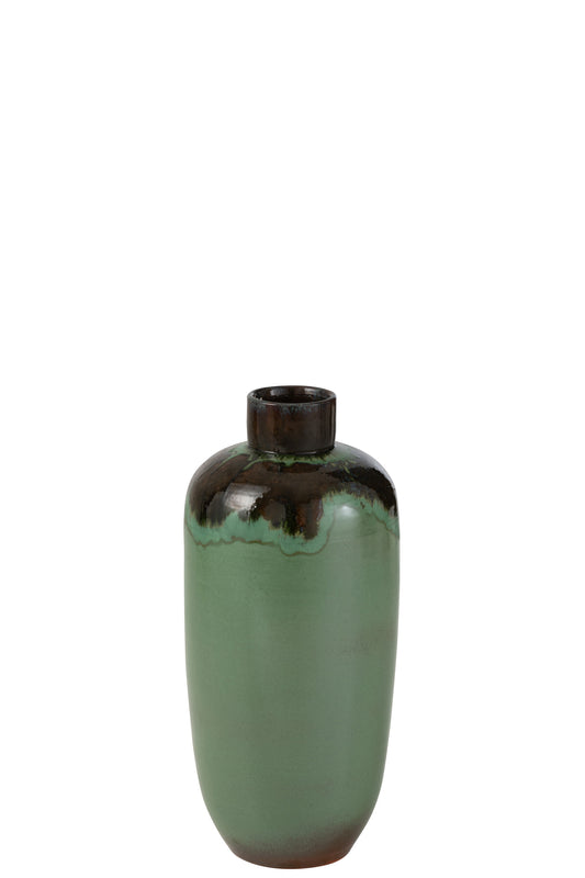 VASE ALINE CERAMIC GREEN SMALL