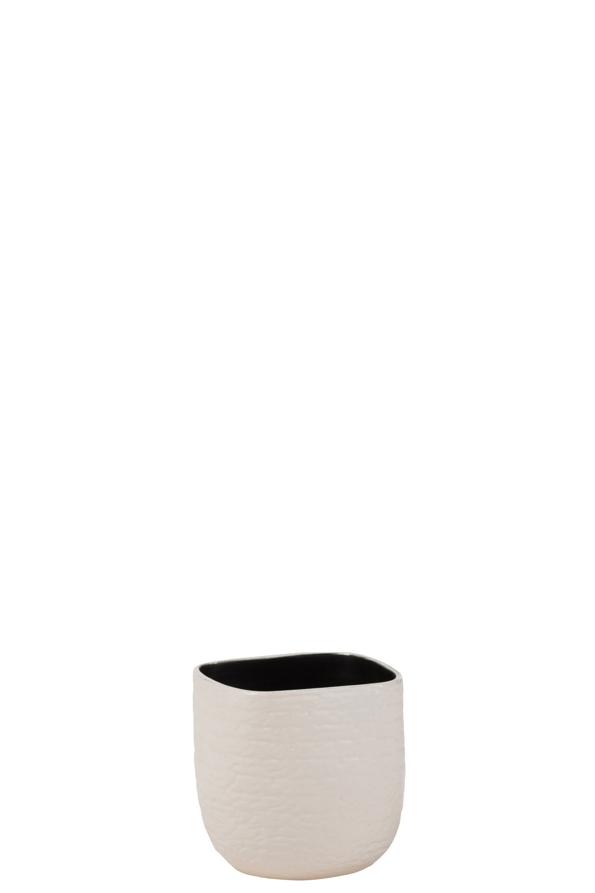 FLOWERPOT AUDREY CERAMIC WHITE SMALL