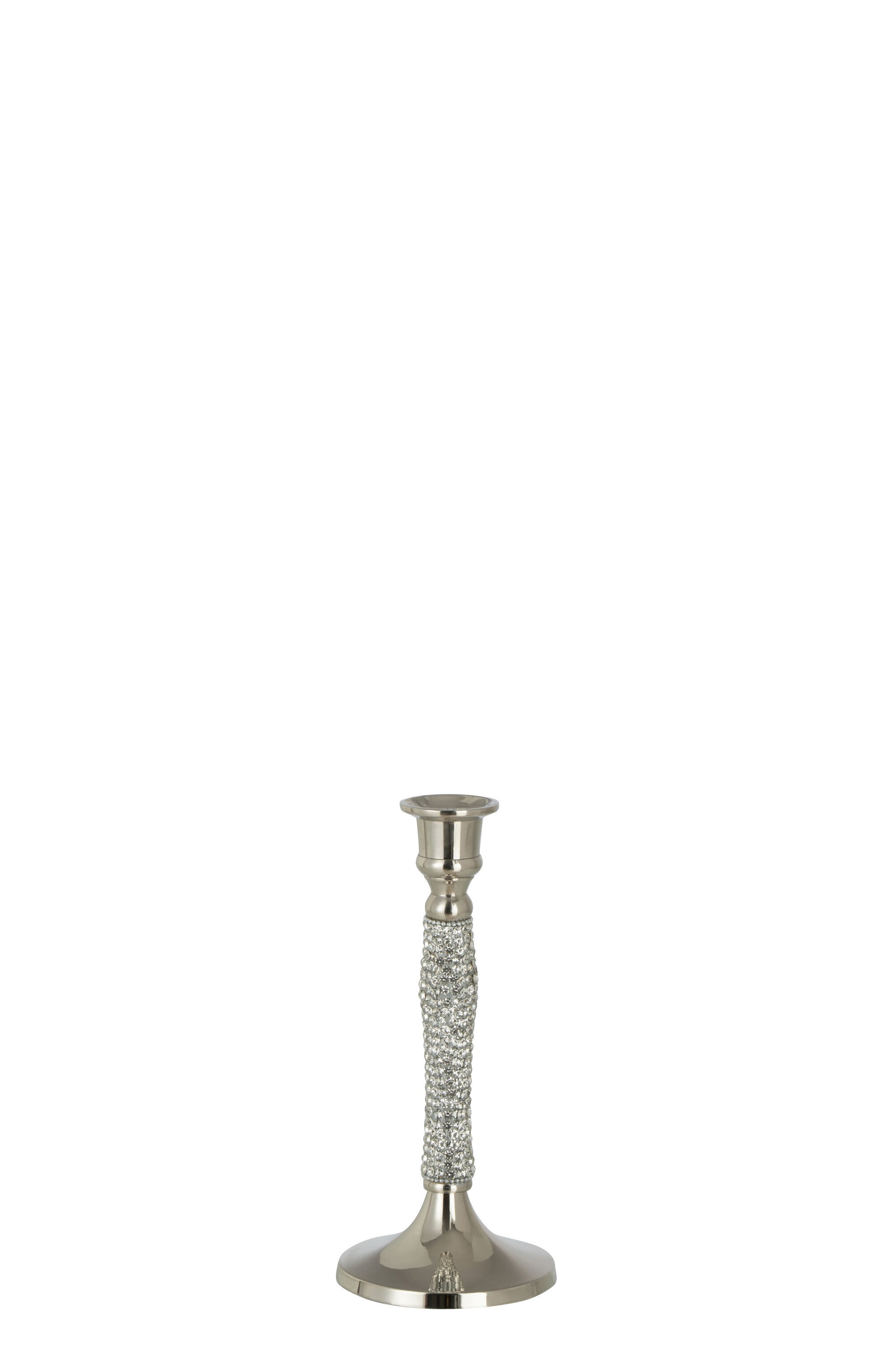 CANDLESTICK DIAMOND ALUMINIUM SILVER SMALL