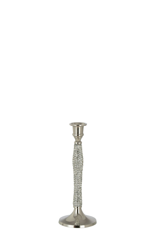 CANDLESTICK DIAMOND ALUMINIUM SILVER MEDIUM