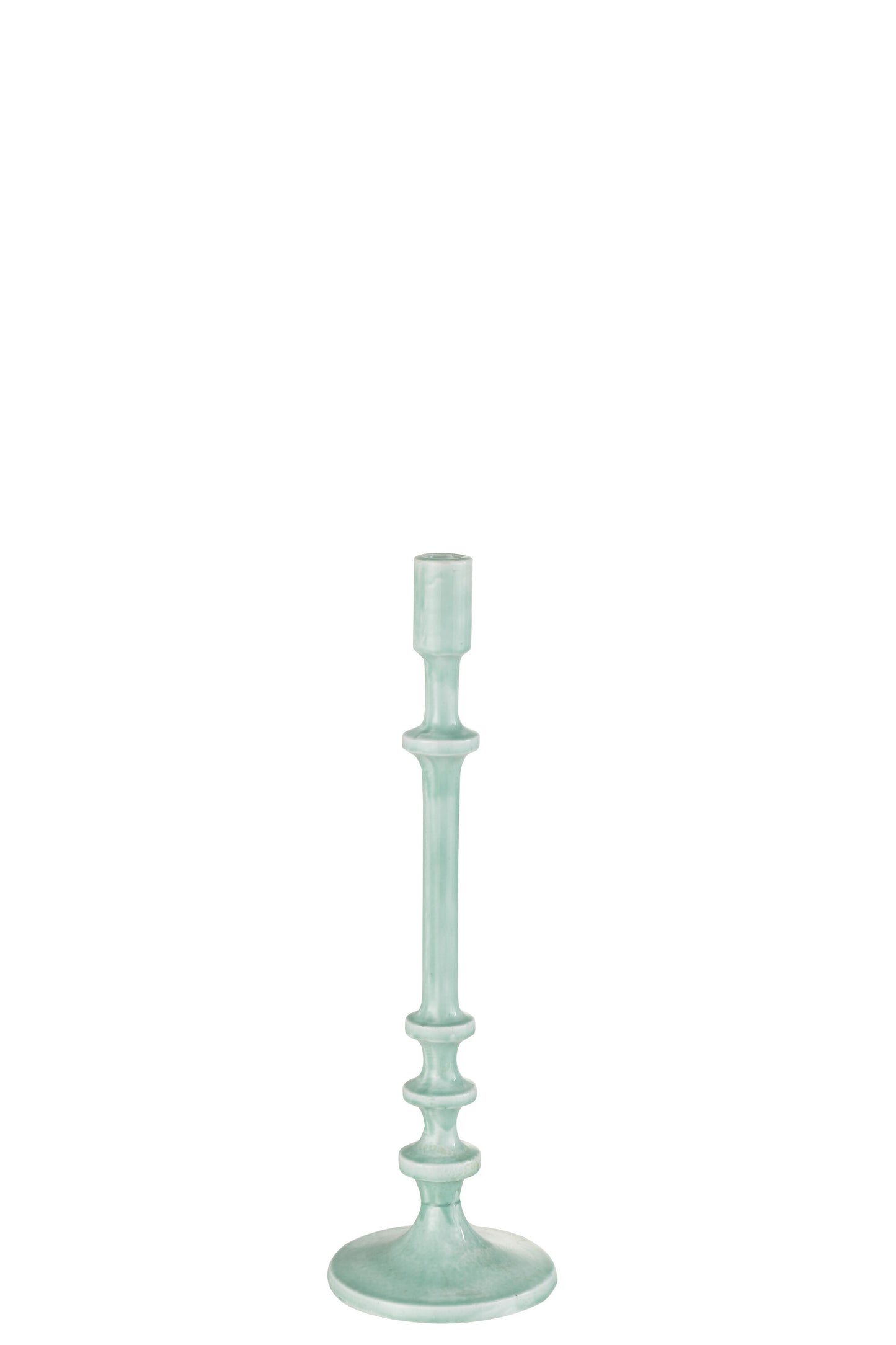 CANDLEHOLDER CLASSIC ALUMINIUM BLUE L