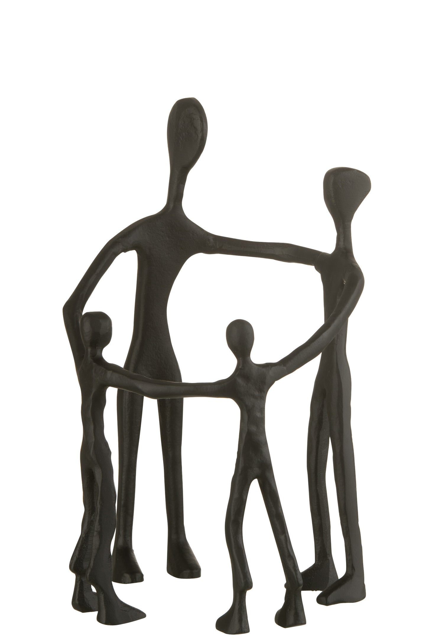 FIGURE FAMILY CIRCLE ALUMINIUM BLACK