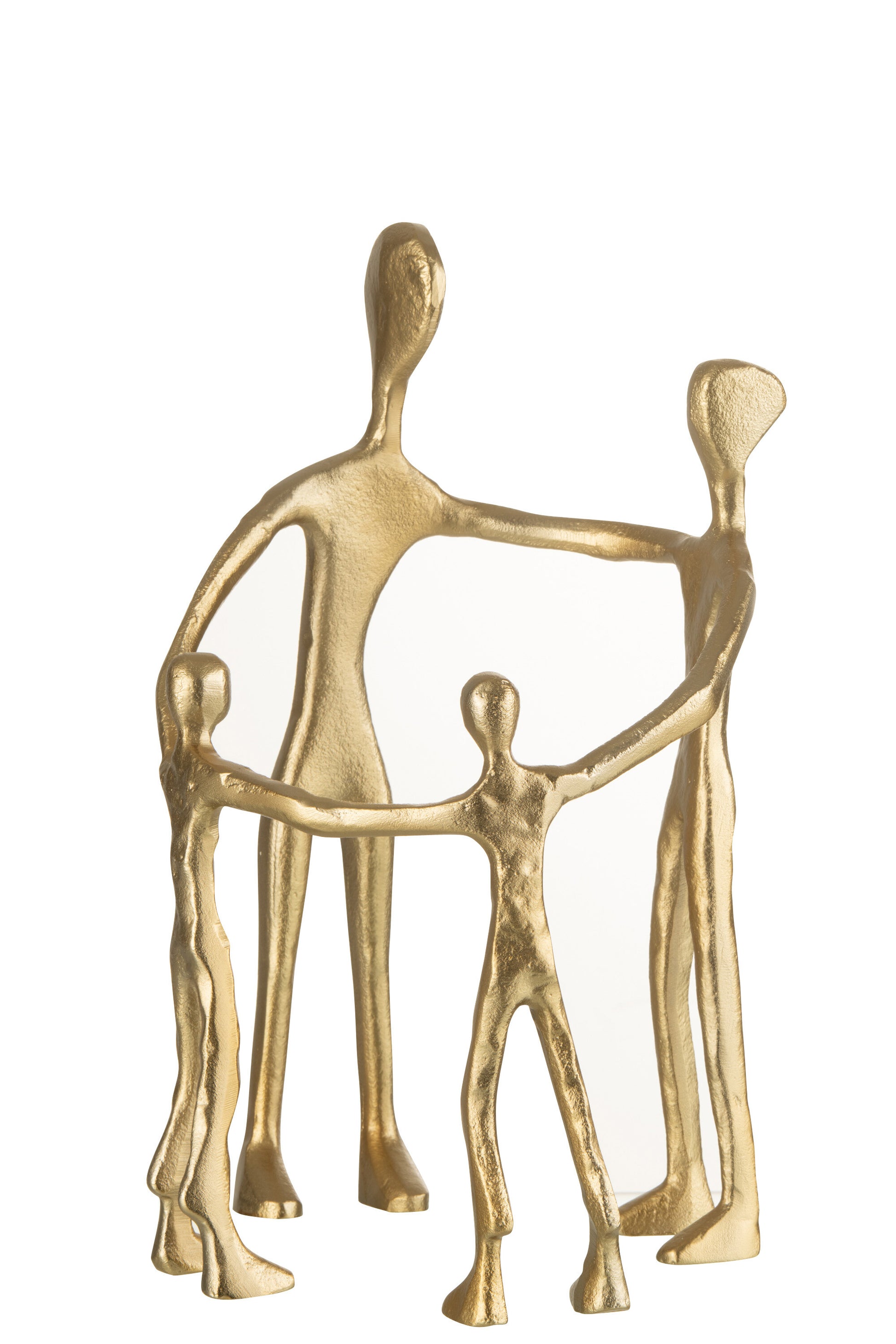 FIGURE FAMILY CIRCLE ALUMINIUM GOLD