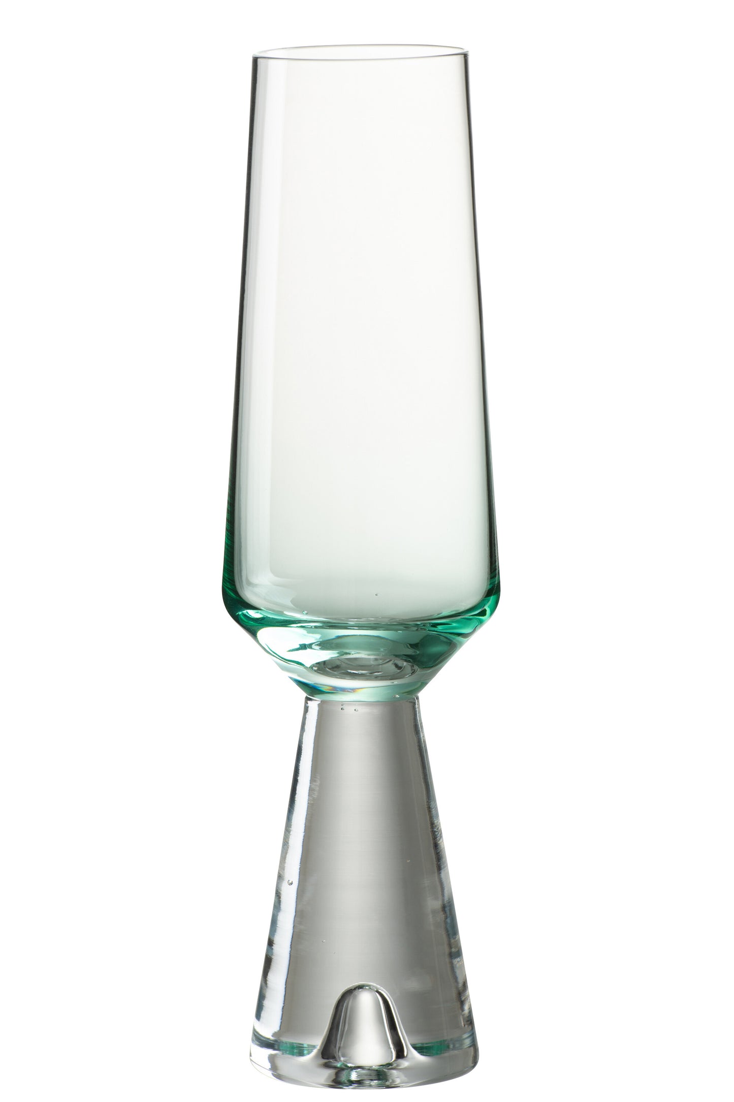 CHAMPAGNE GLASS WALKER GLASS TRANSPARENT/AZURE