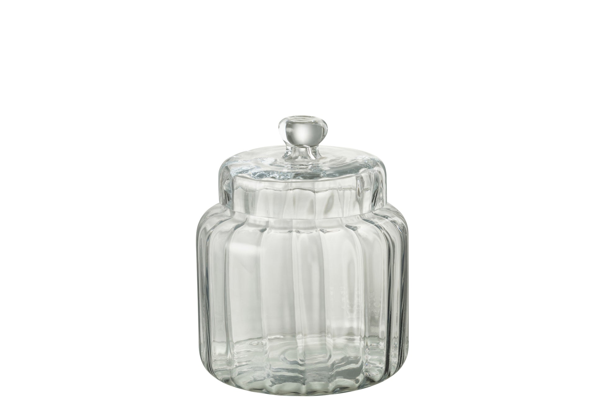 JAR ELIA GLASS TRANSPARENT SMALL