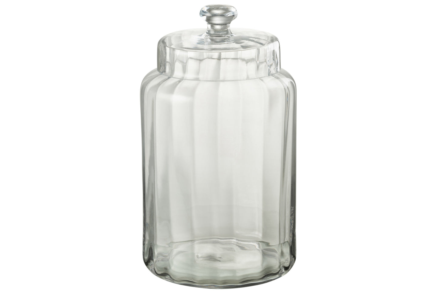 JAR ELIA GLASS TRANSPARENT LARGE