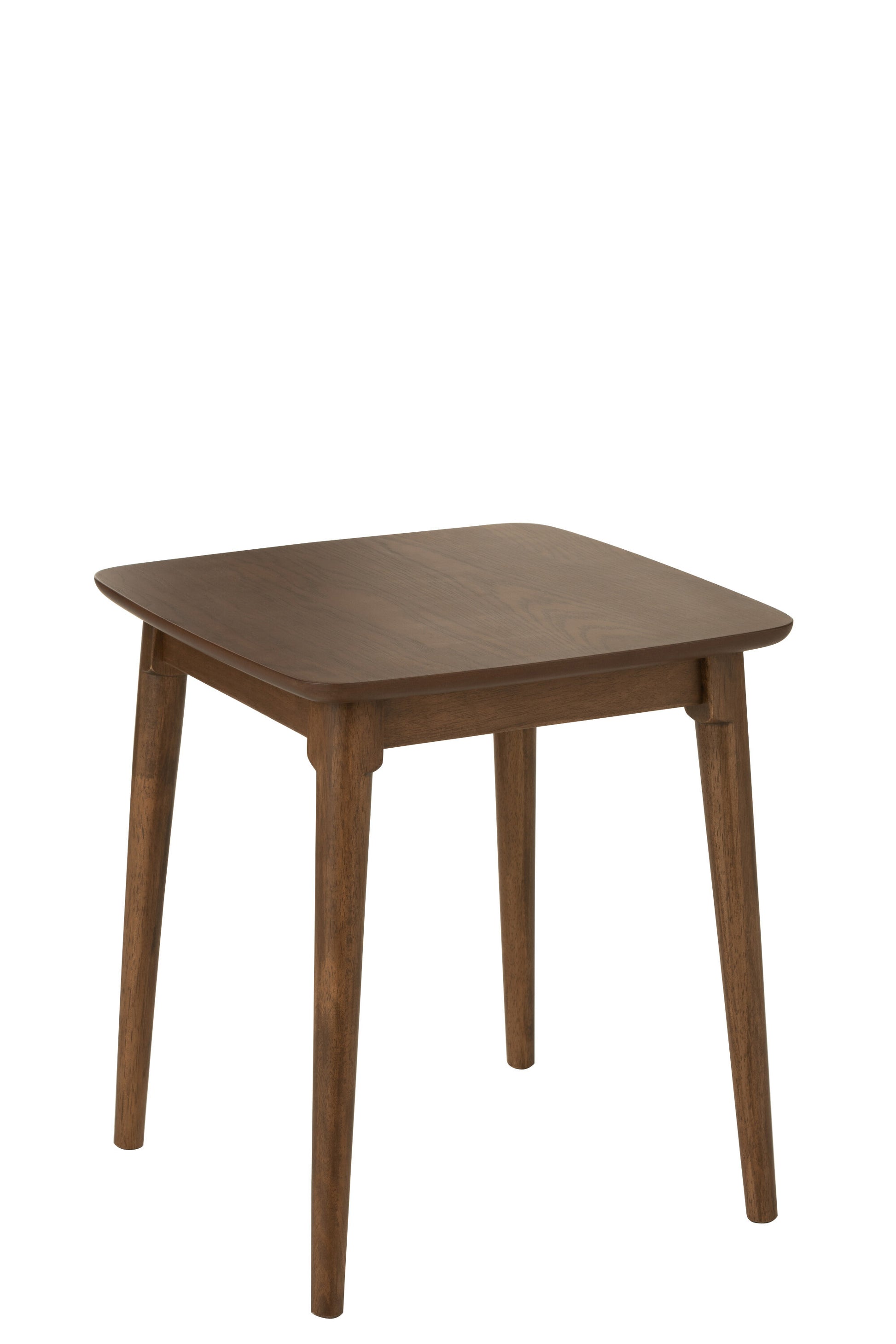 SIDE TABLE SQUARE WOOD BROWN