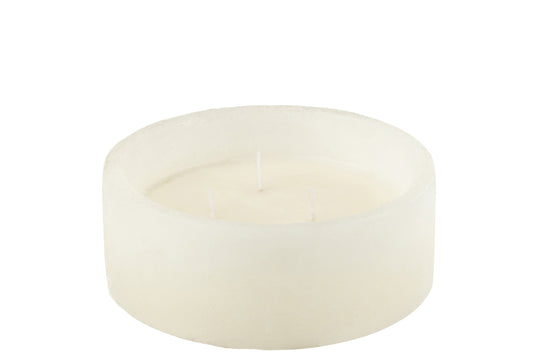 FLOATING CANDLE CYLINDER WHITE-15H