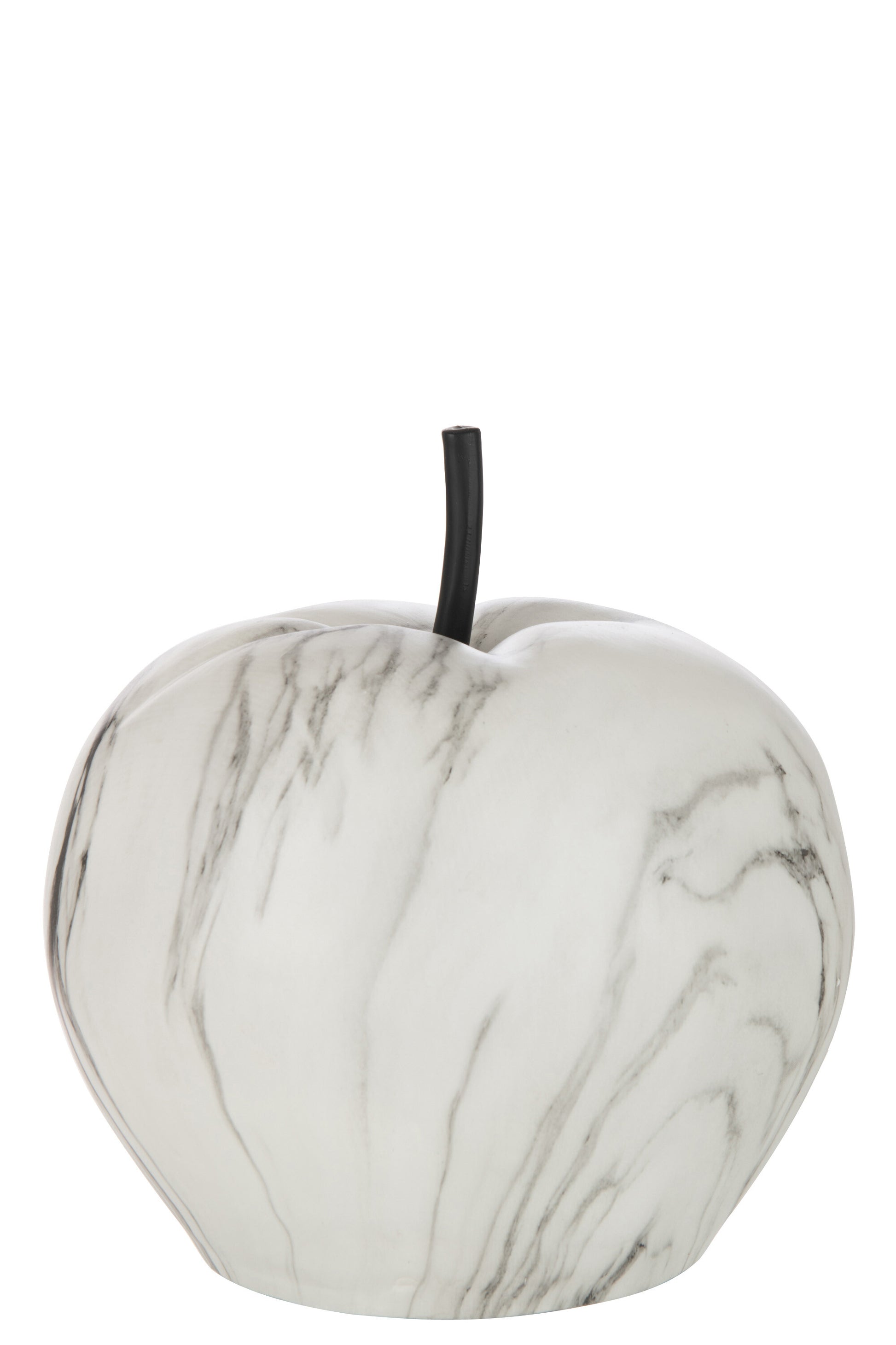 APPLE MARBLE POLY WHITE LARGE