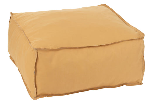 HASSOCK SQUARE POLYESTER OCHRE