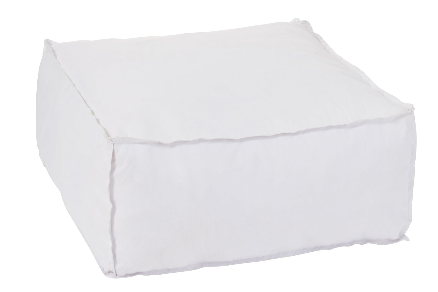 HASSOCK SQUARE POLYESTER WHITE