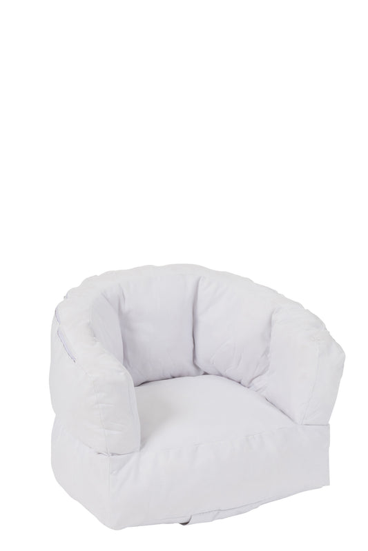 CHILD SEAT LOW POLYESTER WHITE