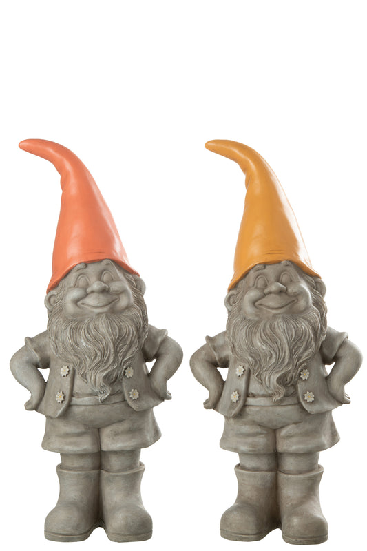 GNOME POINTY HAT POLY MIX LARGE ASSORTMENT OF 2