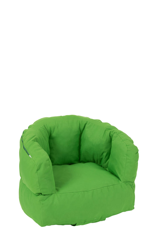 CHILD SEAT LOW POLYESTER GREEN