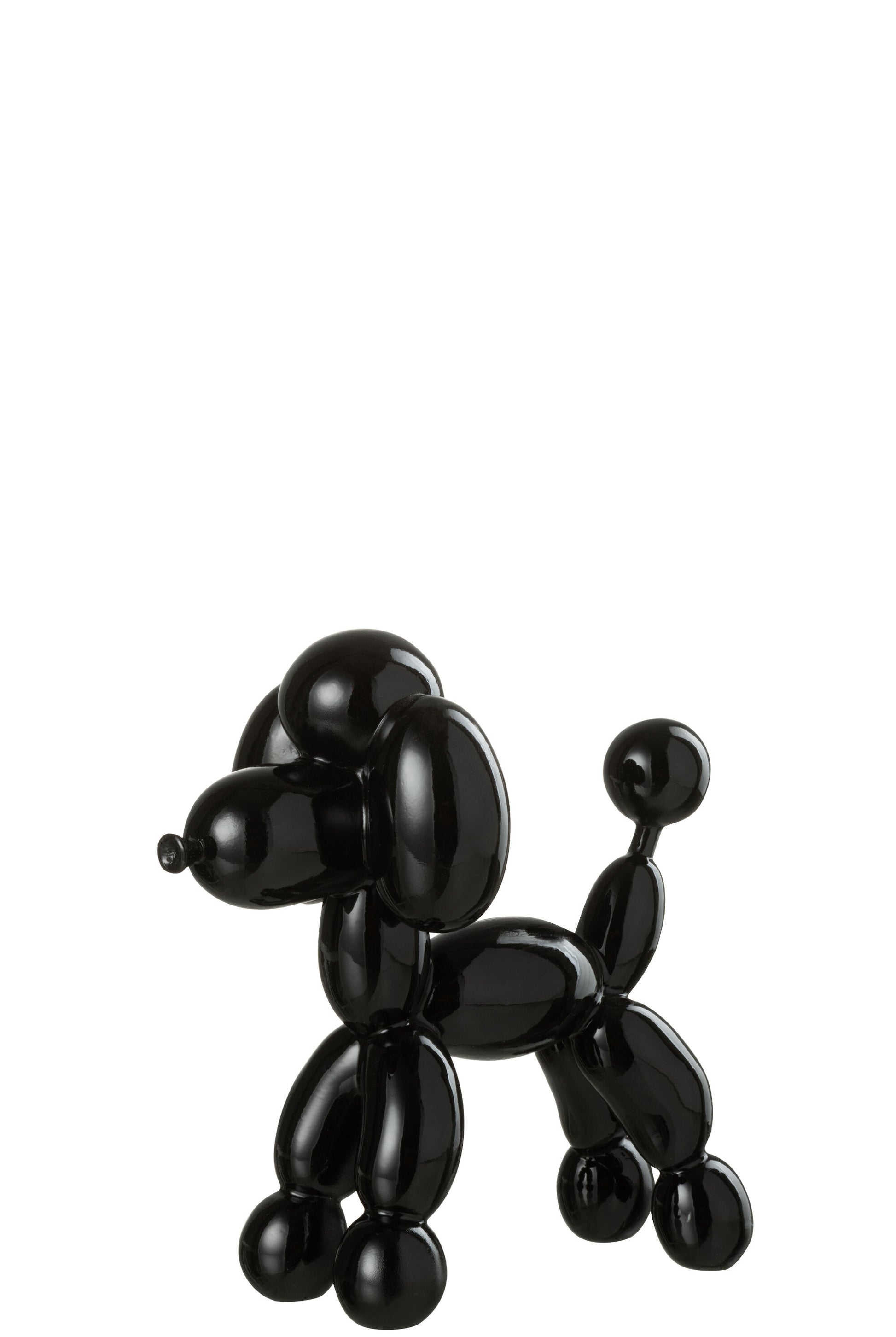 BALLOON DOG RESIN BLACK