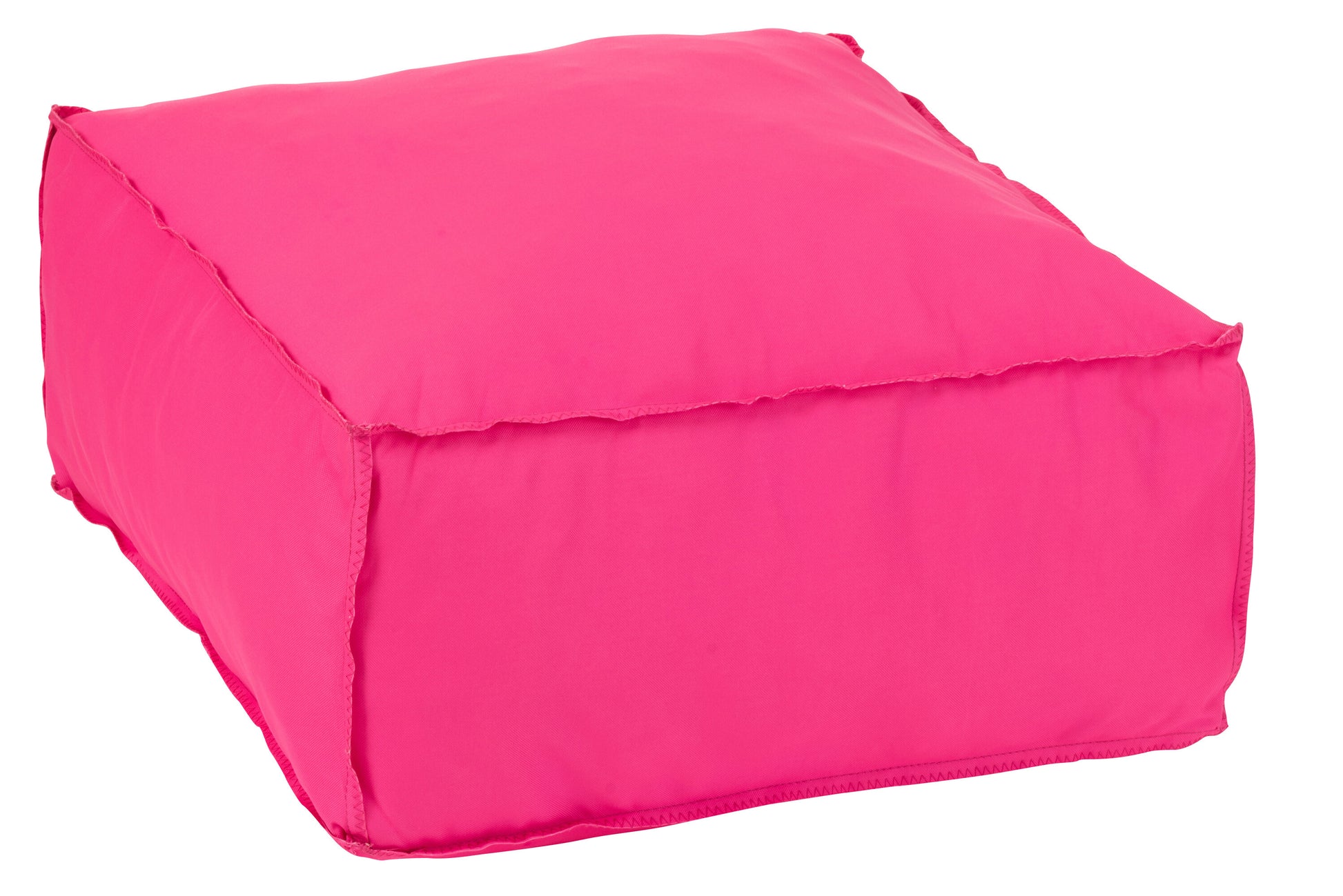 HASSOCK SQUARE POLYESTER PINK