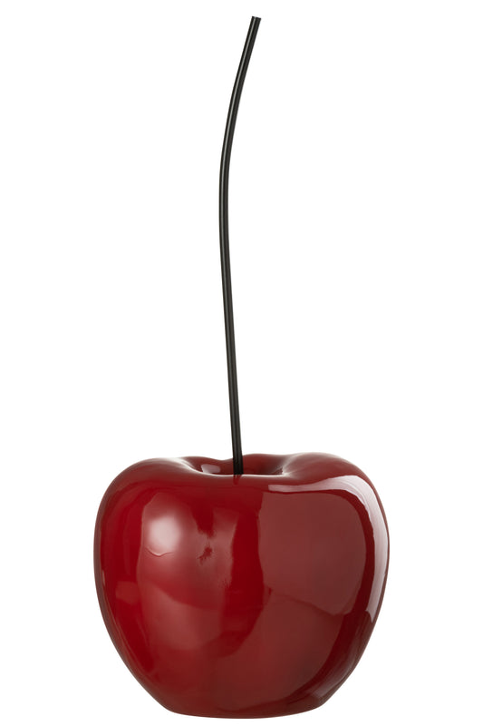 CHERRY RESIN SHINY RED LARGE