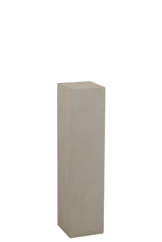 PILLAR RECTANGLE HIGH CLAY BEIGE SMALL