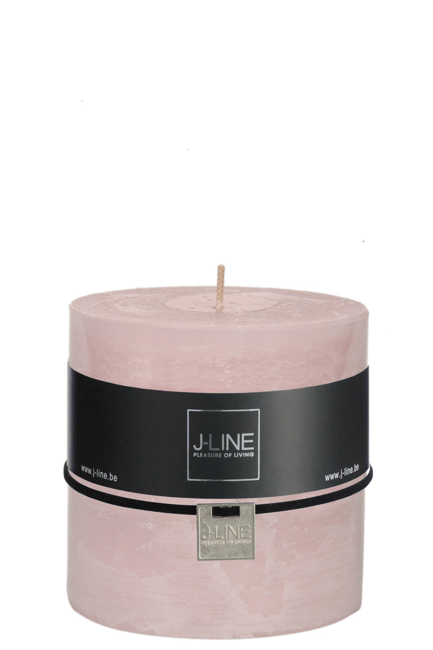 CYLINDER CANDLE POWDERPINK -64H