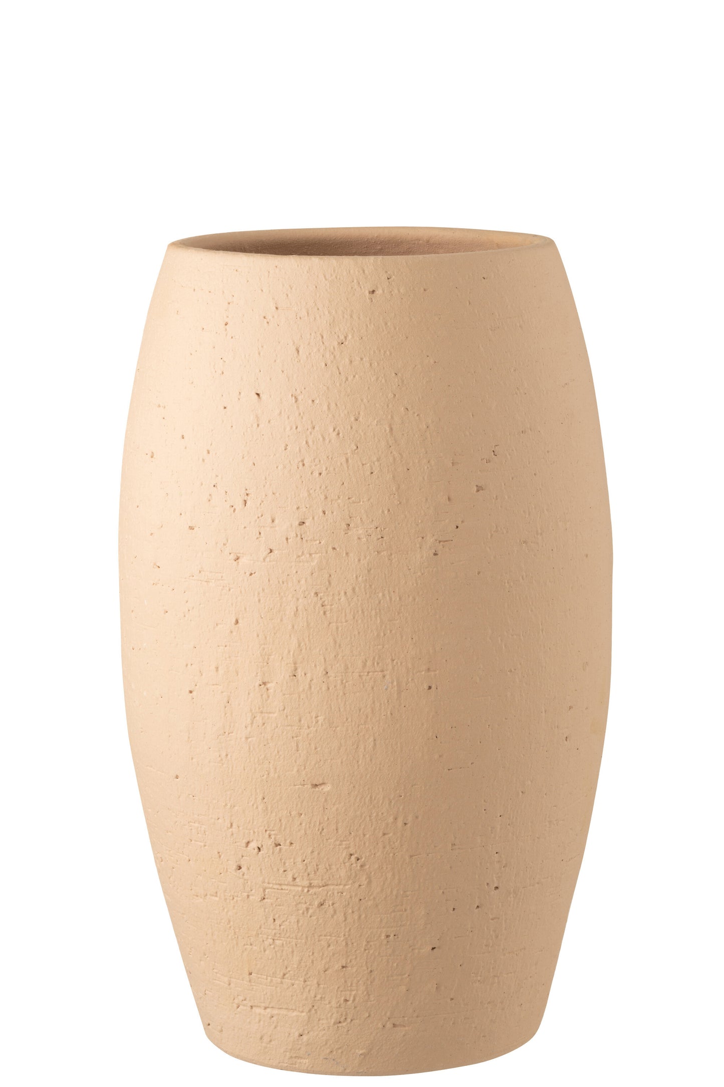 VASE ENYA CERAMIC BEIGE SMALL