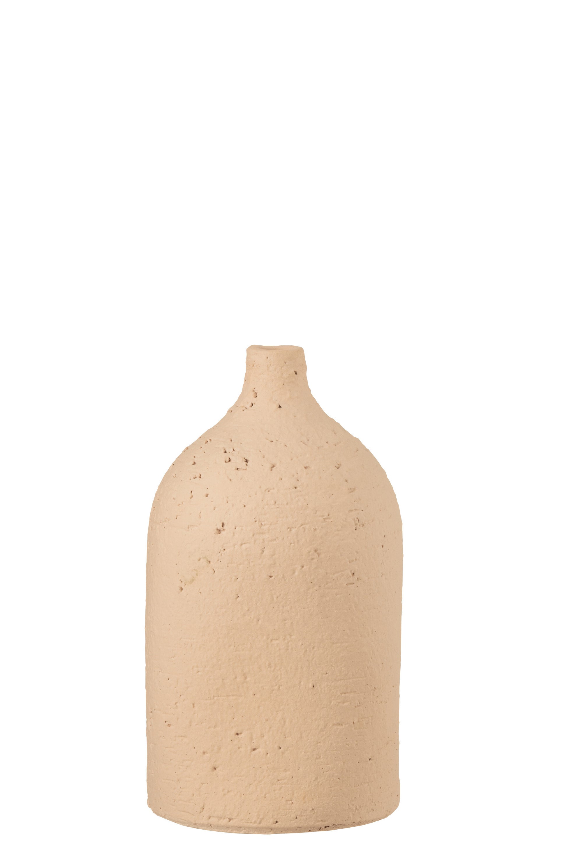 VASE ENYA BOTTLE CERAMIC BEIGE MEDIUM