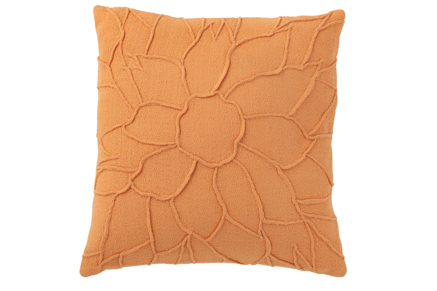 CUSHION FLOWER TEXTILE CORAL