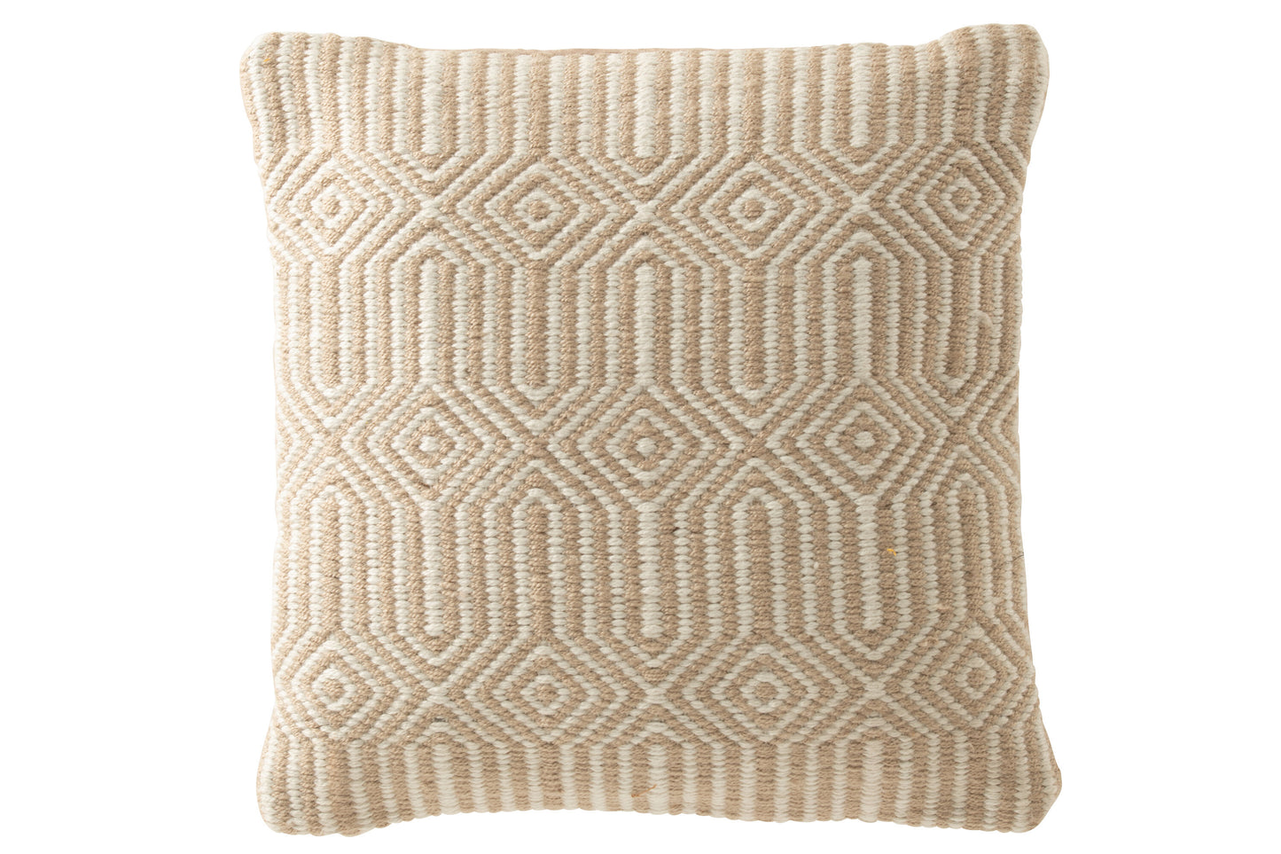 CUSHION IBIZA POLY NATURAL/WHITE