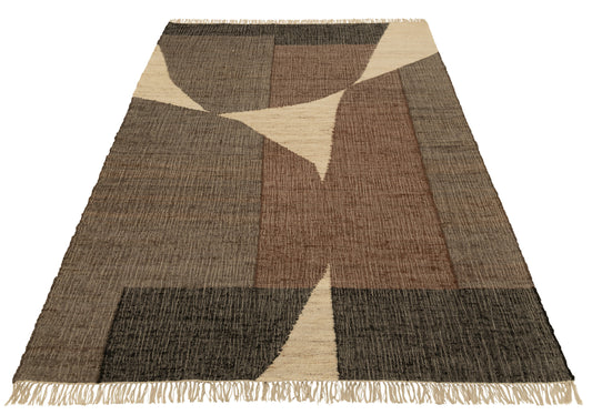 CARPET DAKAR POLY CREAM/BROWN