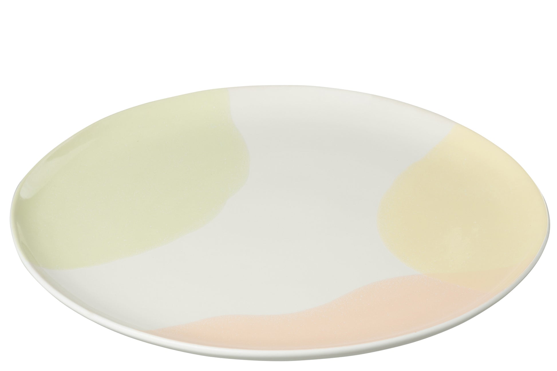 PLATE DOT PORCELAIN MIX LARGE