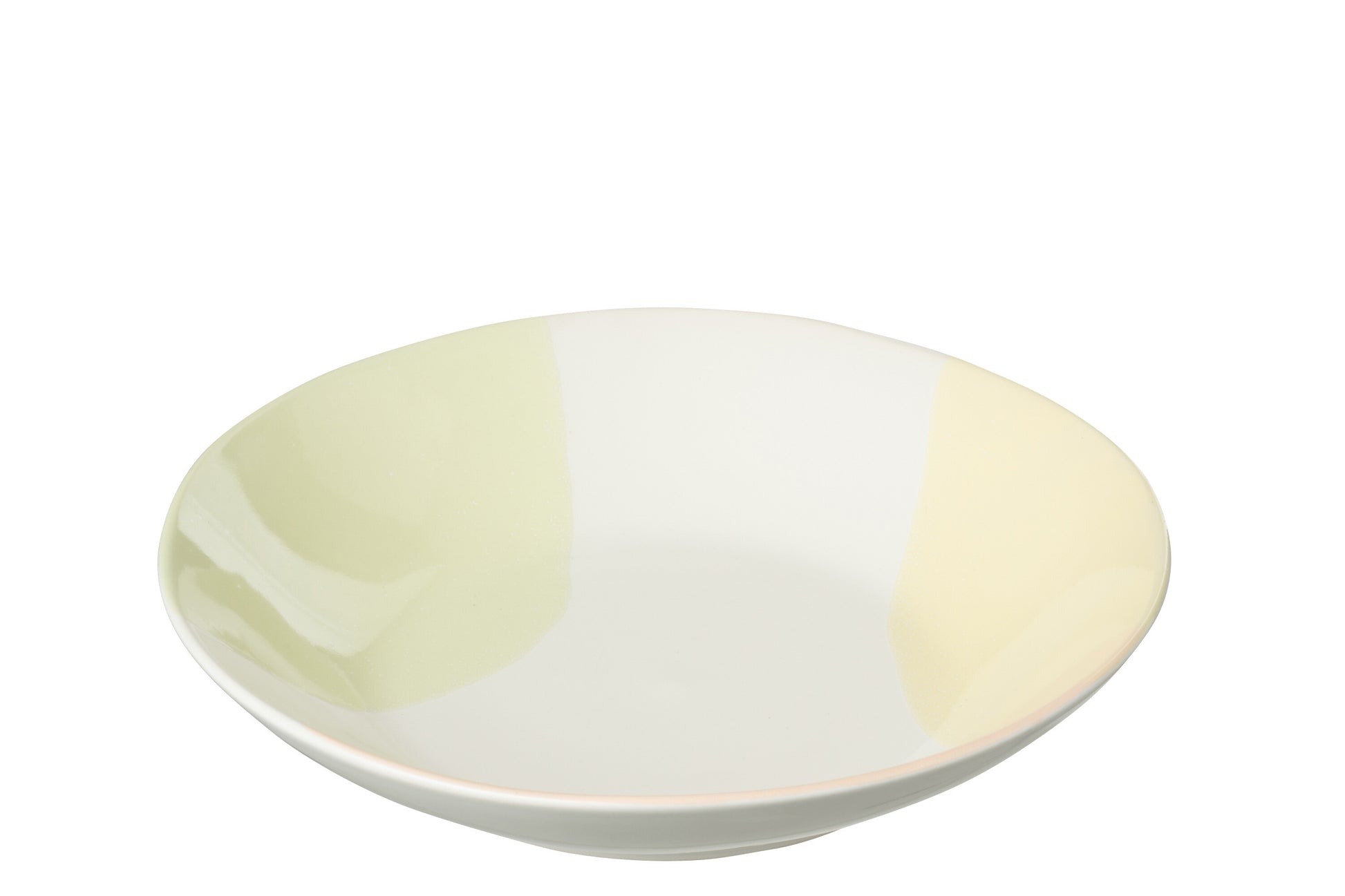 PLATE DEEP DOT PORCELAIN MIX