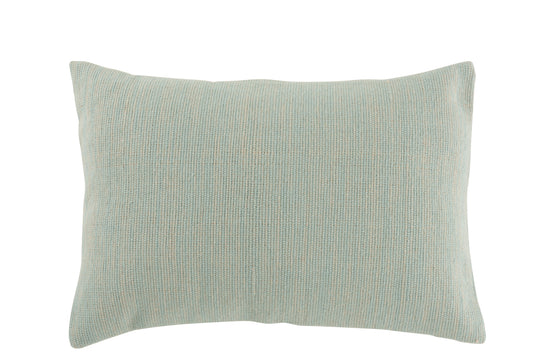 CUSHION RECTANGLE REGULAR COTTON MINT