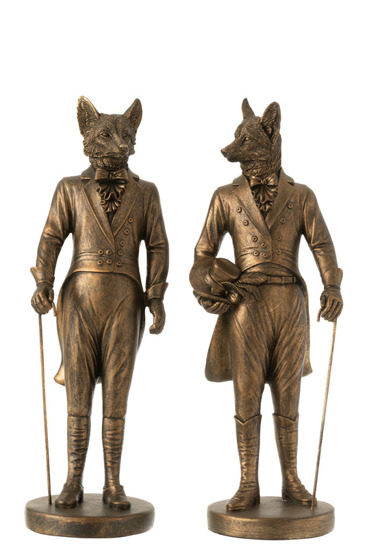 FOX GENTLEMAN POLY BRONZE ASSORTMENT OF 2