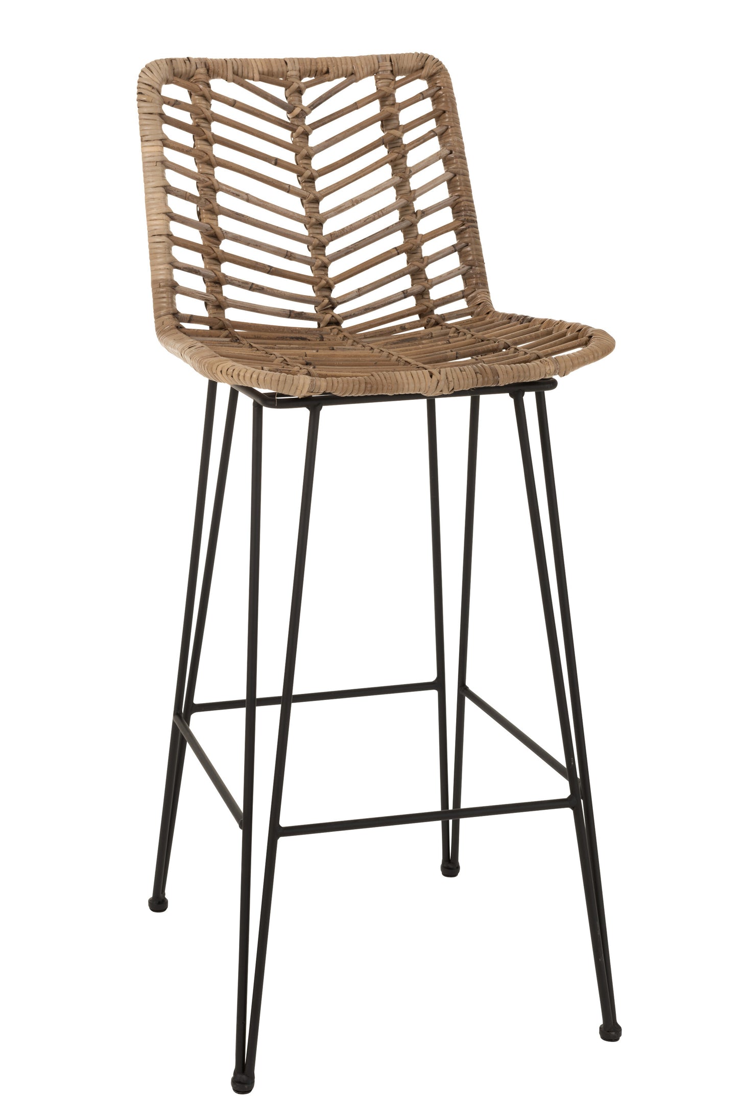 BAR STOOL METAL BLACK