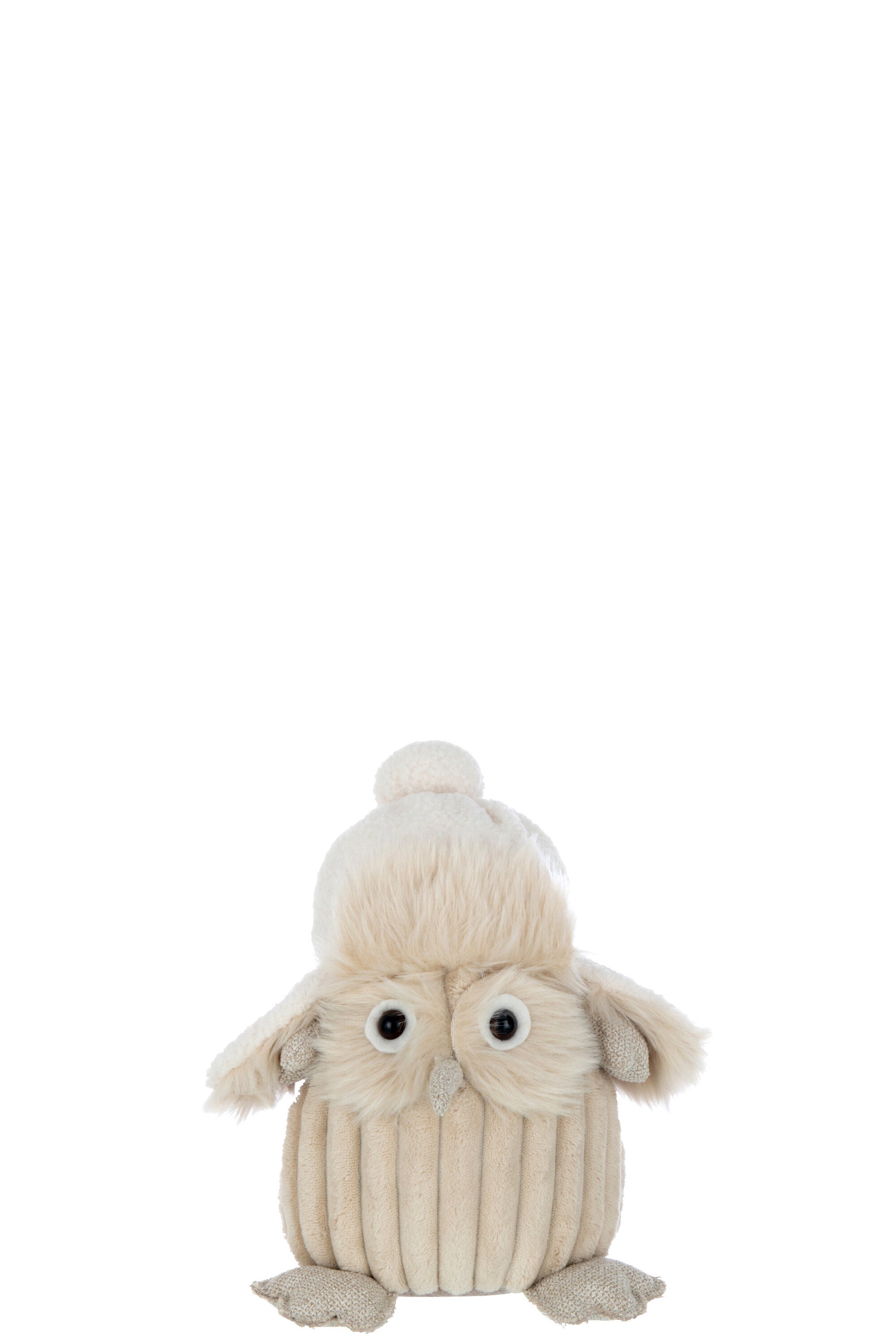 OWL HAT TEXTILE BEIGE