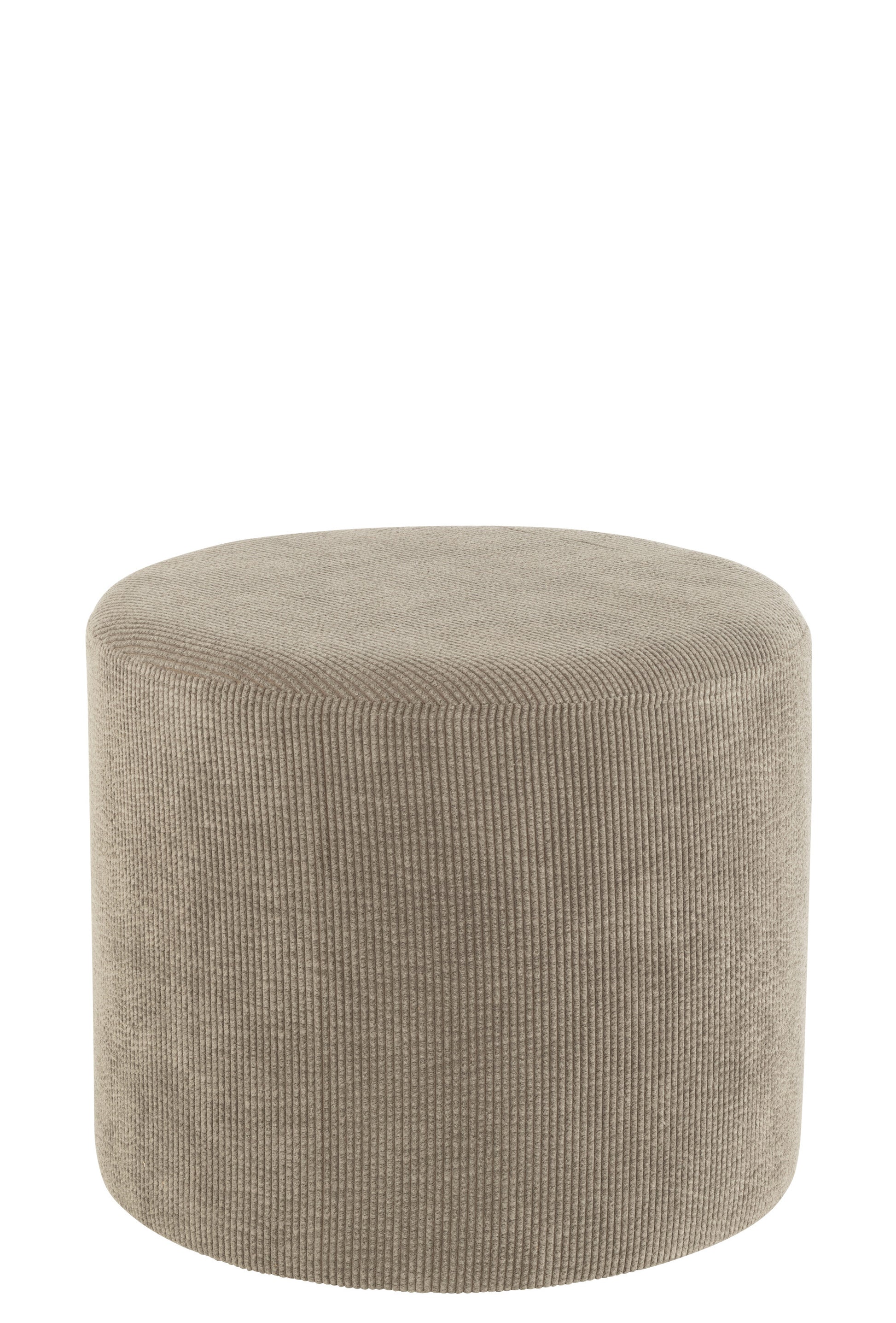 POUF CORDUROY VELVET GREY