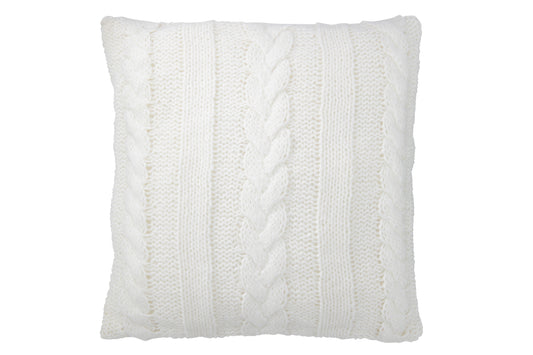 CUSHION TWIST POLYESTER WHITE