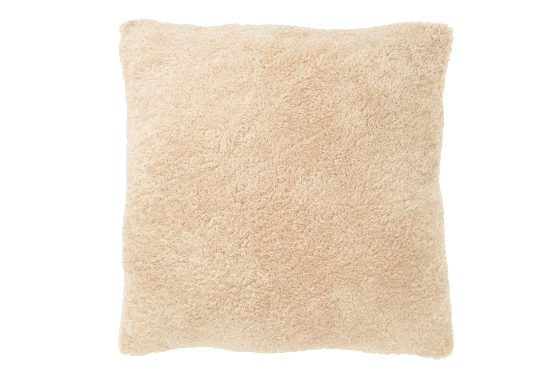 CUSHION TEDDY POLYESTER BEIGE