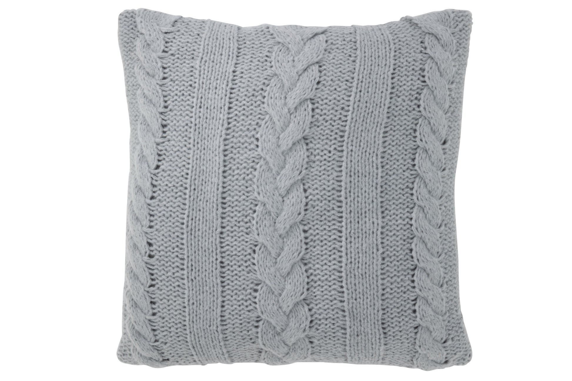 CUSHION TWIST POLYESTER GREY