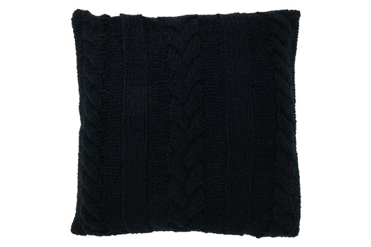 CUSHION TWIST POLYESTER BLACK