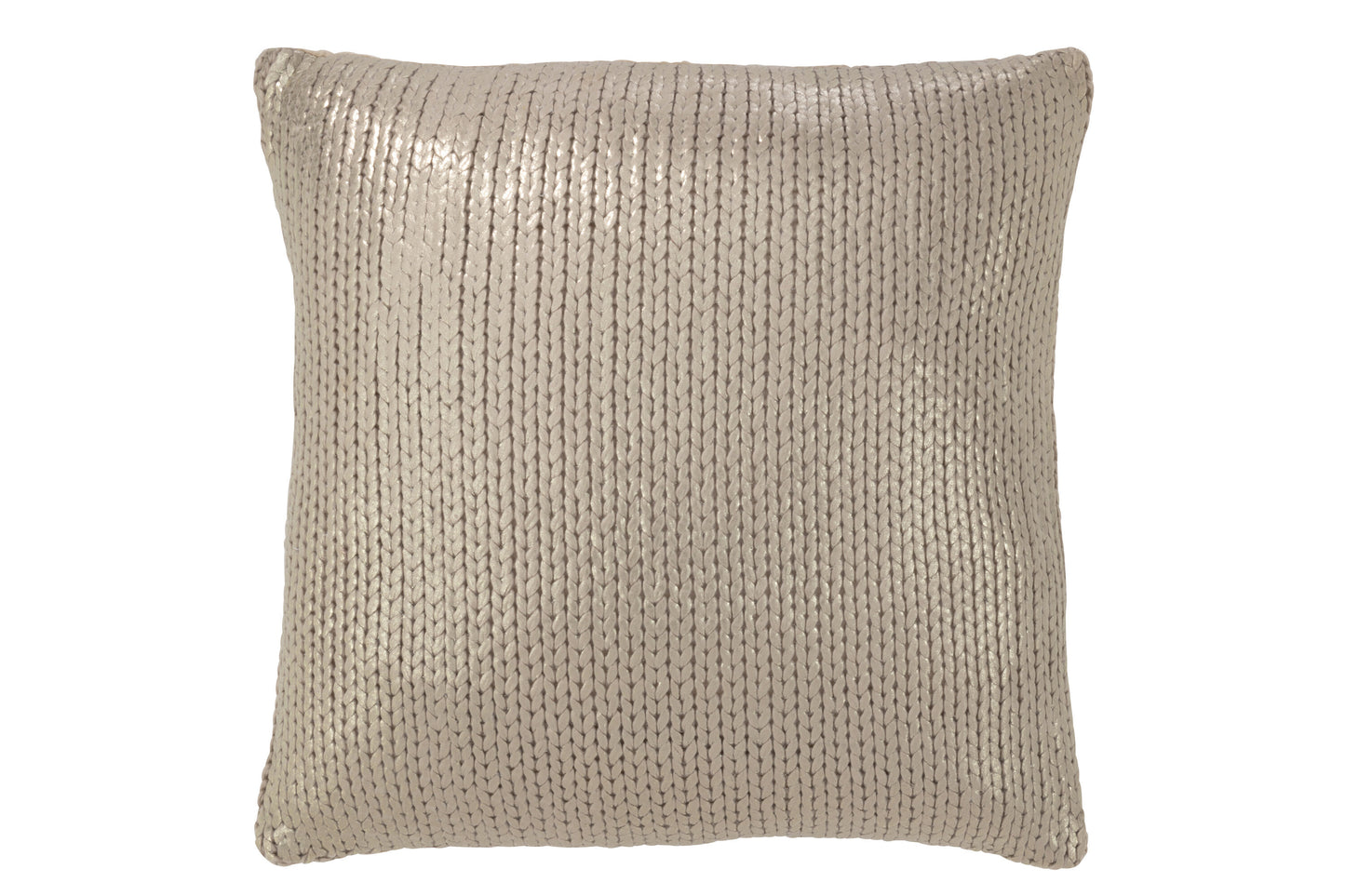 CUSHION METALLIC POLYESTER GOLD