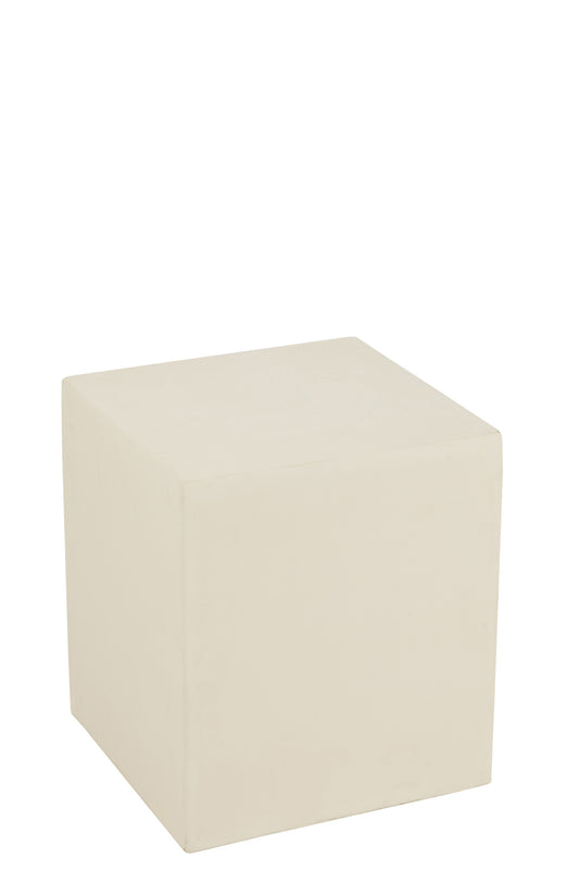 DISPLAY STAND RECTANGLE PLYWOOD WHITE SMALL