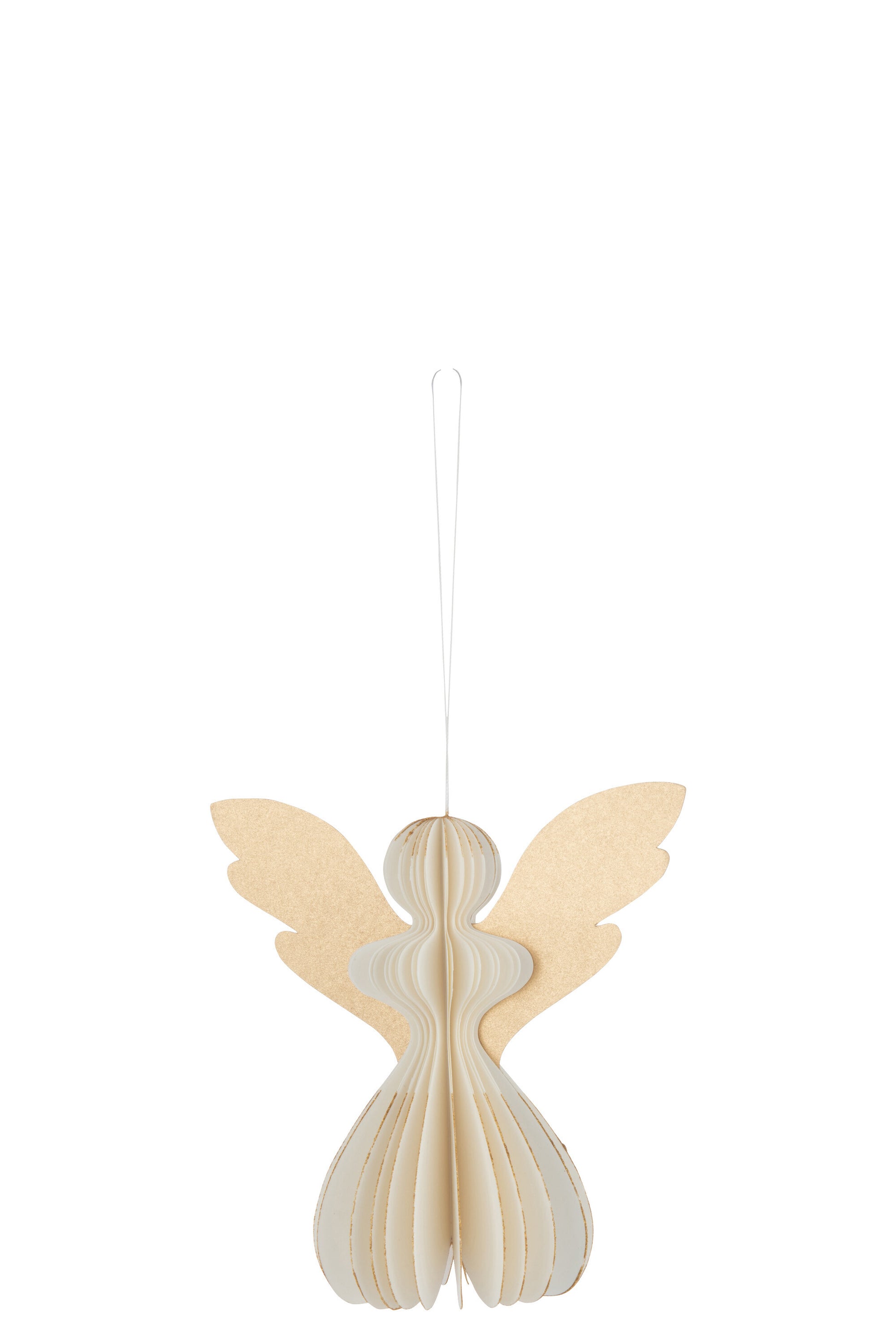 HANGER ANGEL PAPER CREAM WHITE SMALL