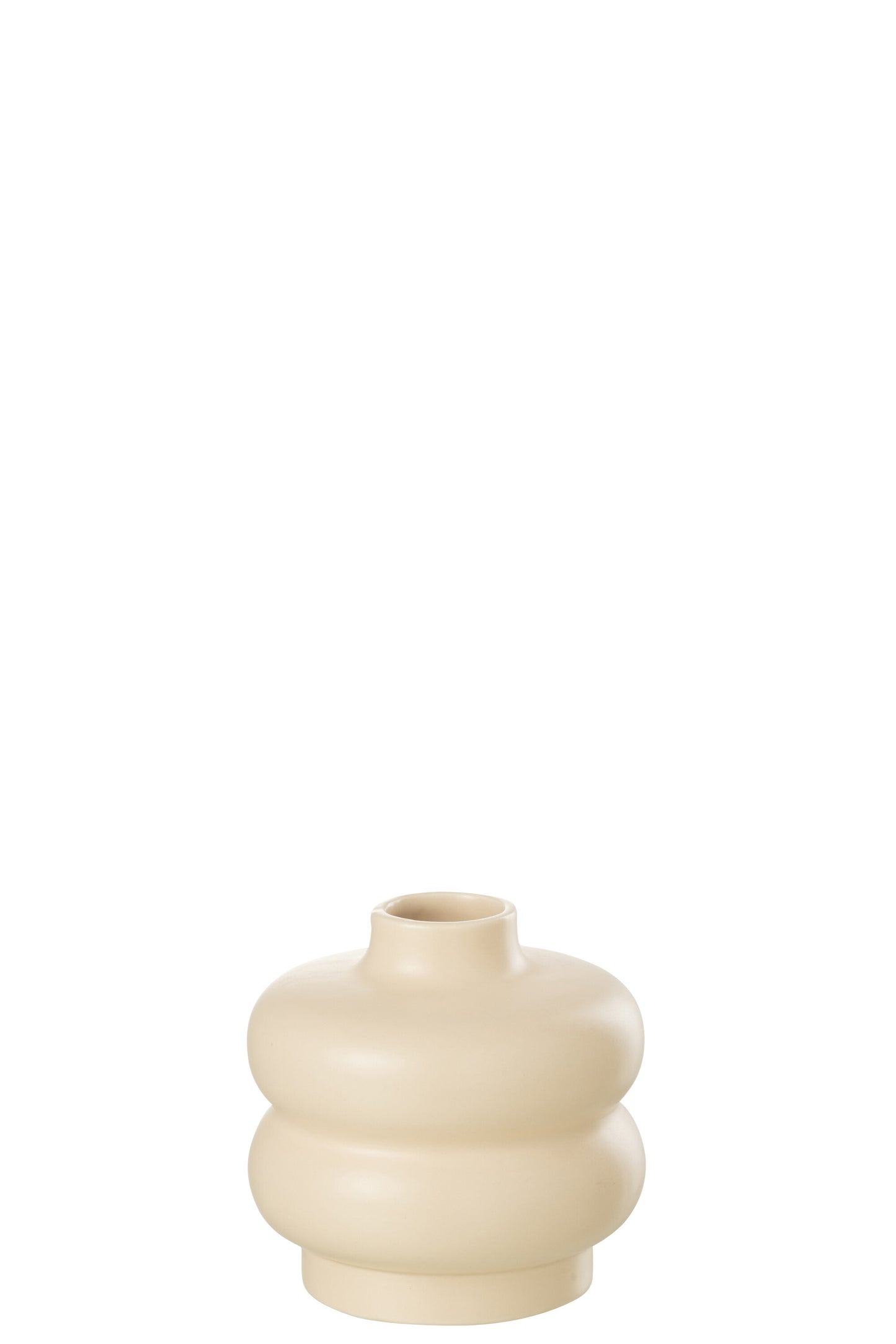 VASE MACARON DOLOMITE YELLOW