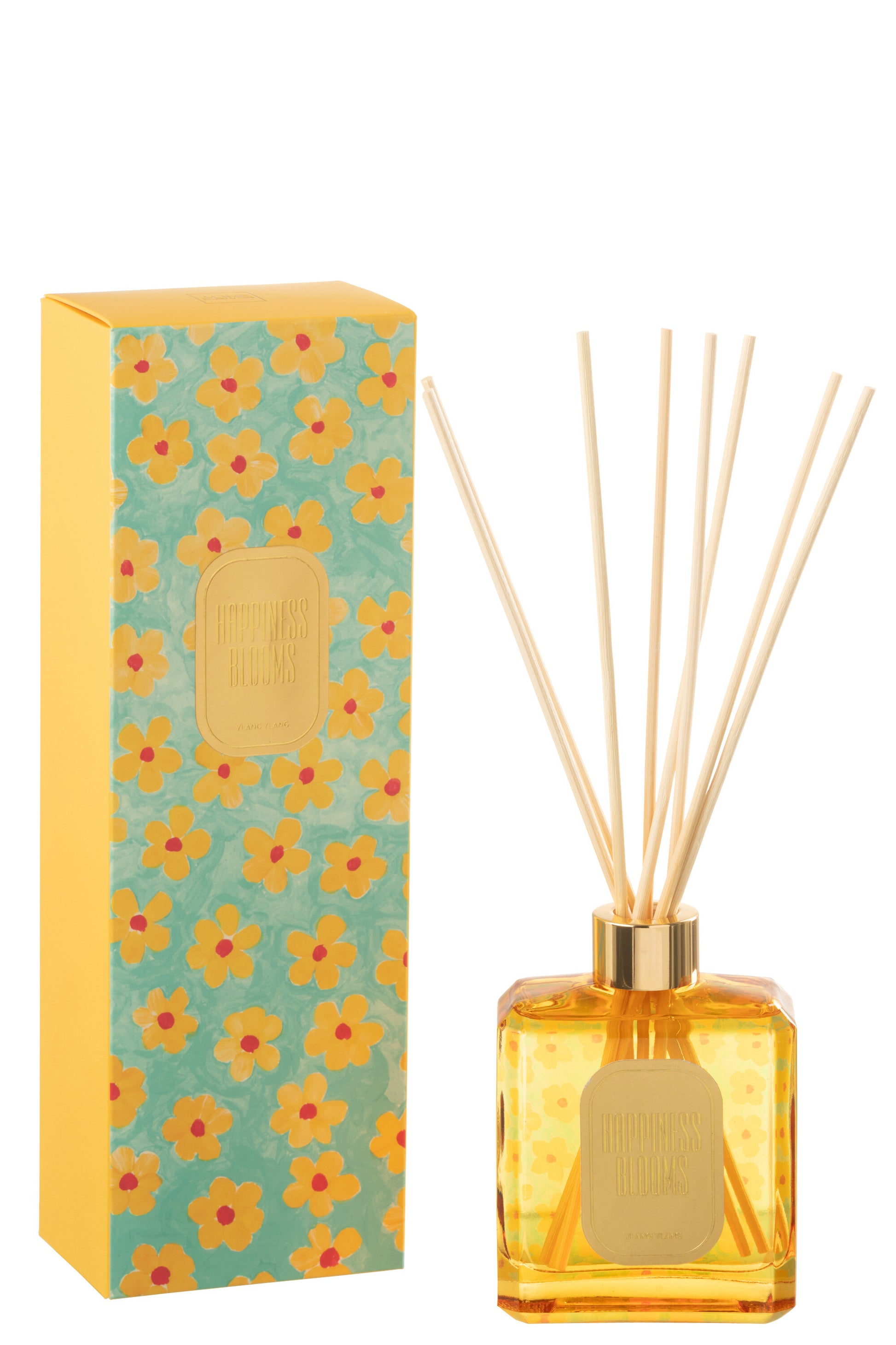 SCENTED OIL FLOWERS AZURE/YELLOW