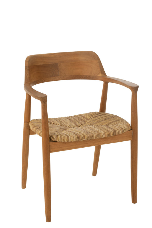 CHAIR HIRO TEAK WOOD NATURAL