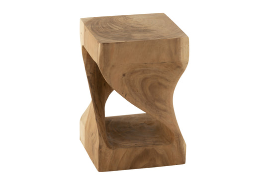 STOOL SQUARE SUAR NATURAL