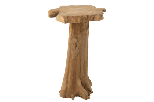 SIDE TABLE ROOT TEAK WOOD NATURAL LARGE