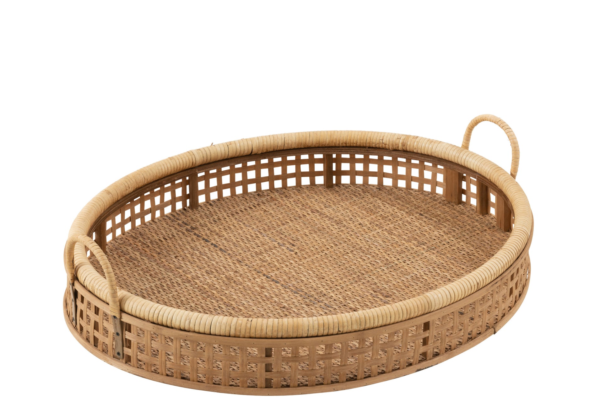 TRAY PICK RATTAN/BAMBOO NATURAL LARGE