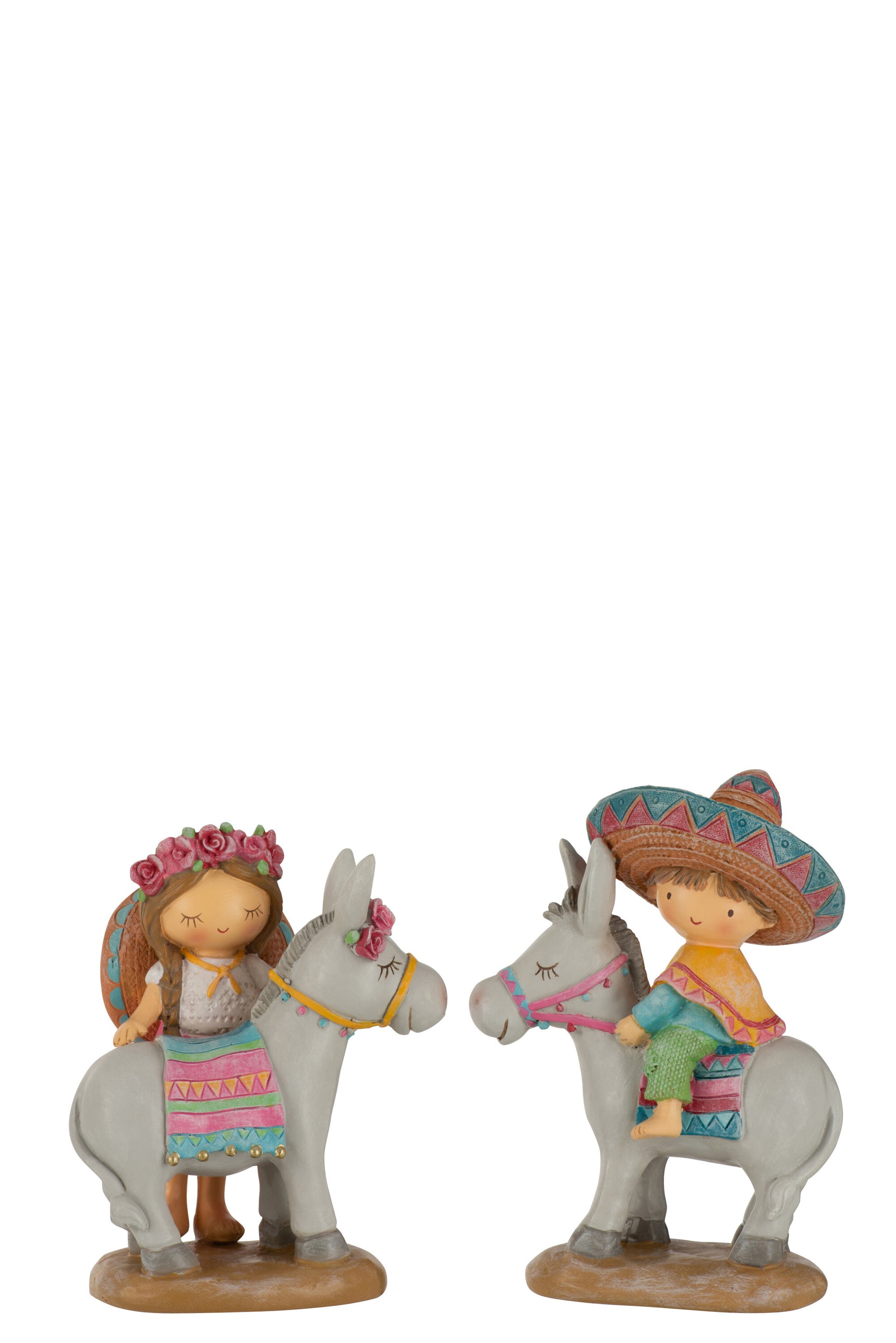 MEXICAN DONKEY POLY MIX ASSORTMENT OF 2