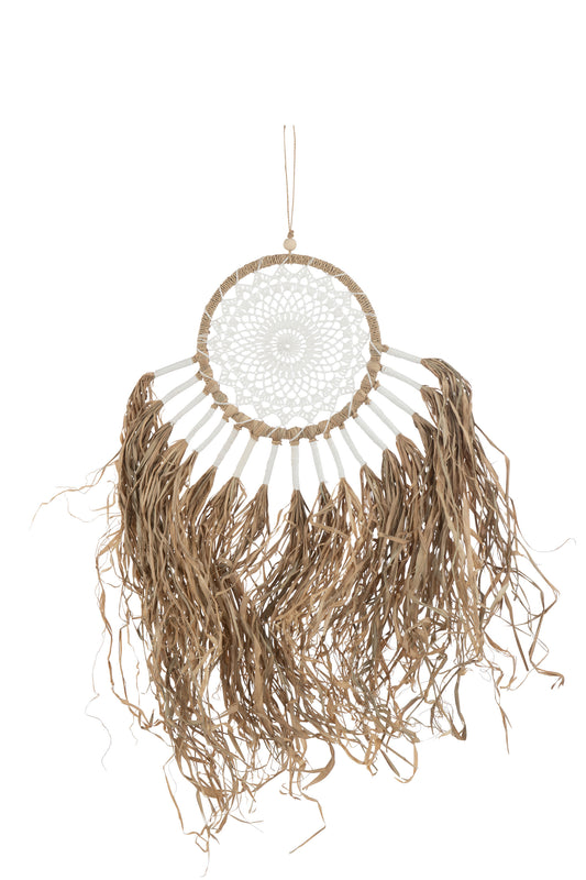 DREAMCATCHER FRINGES RAFFIA NATURAL